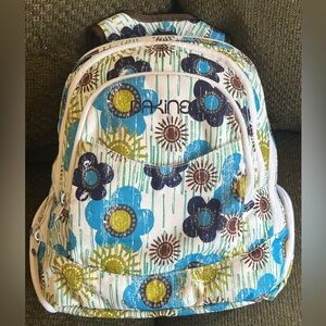 Dakine Blue Green Floral Bag